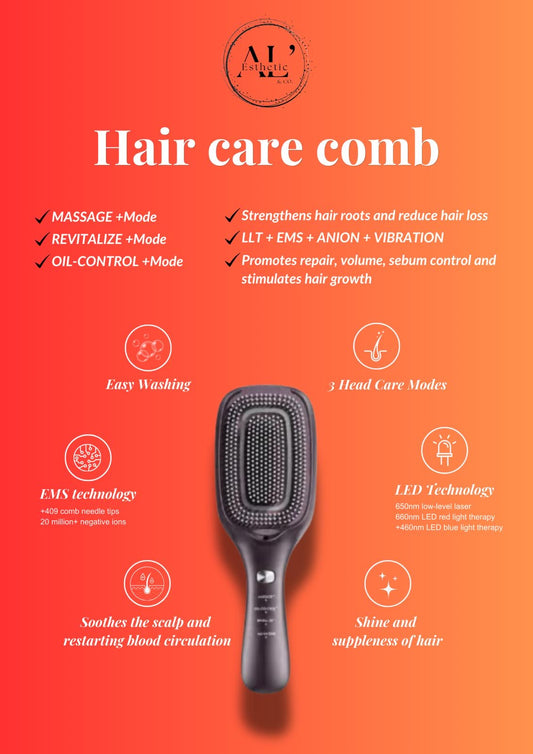 Brosse capillaire magique pour la repousse des cheveux
